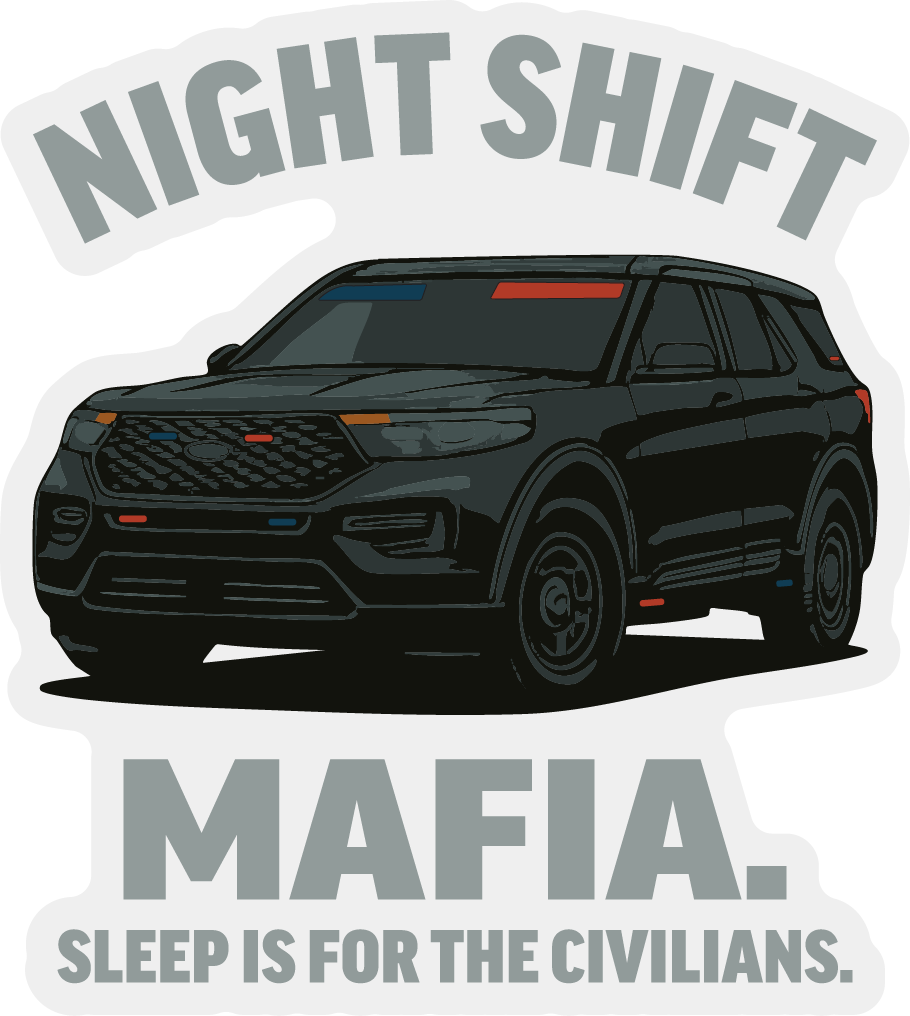 Night Shift Mafia Sticker