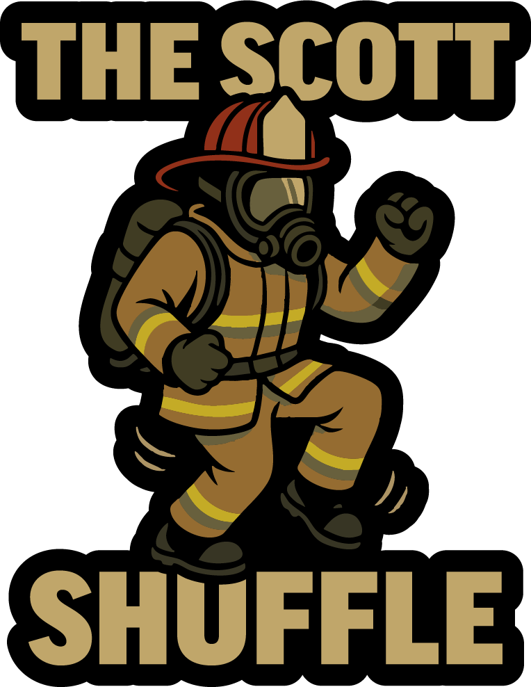 The Scott Shuffle Sticker