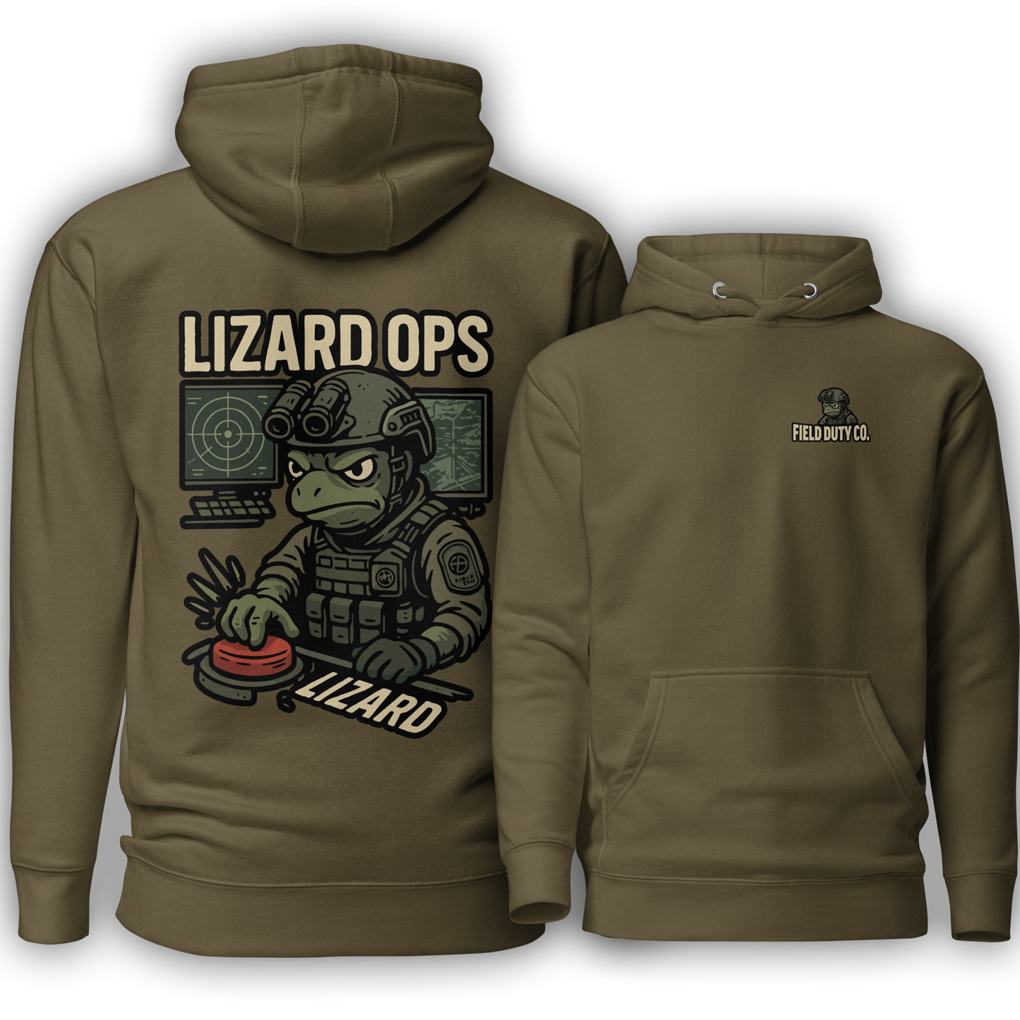 Lizard Ops Tactical Hoodie