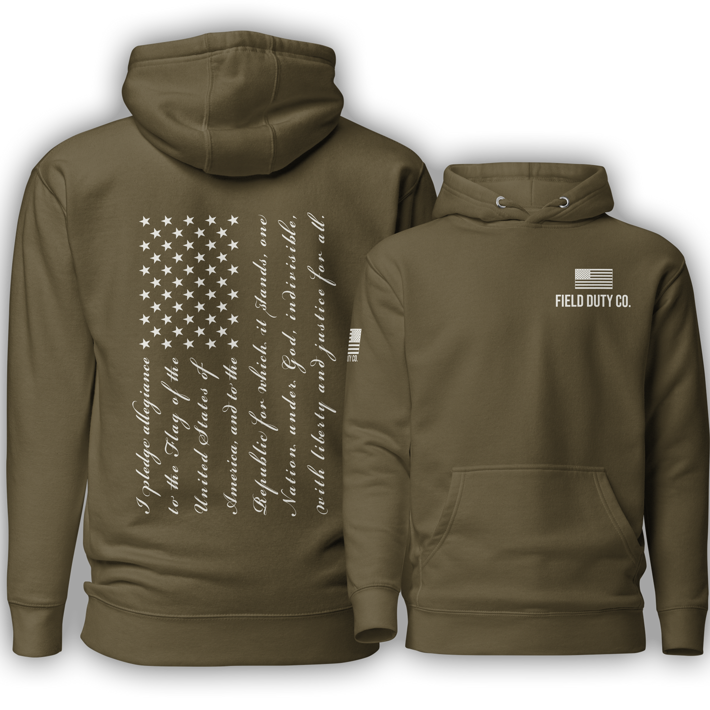 Pledge of Allegiance Hoodie