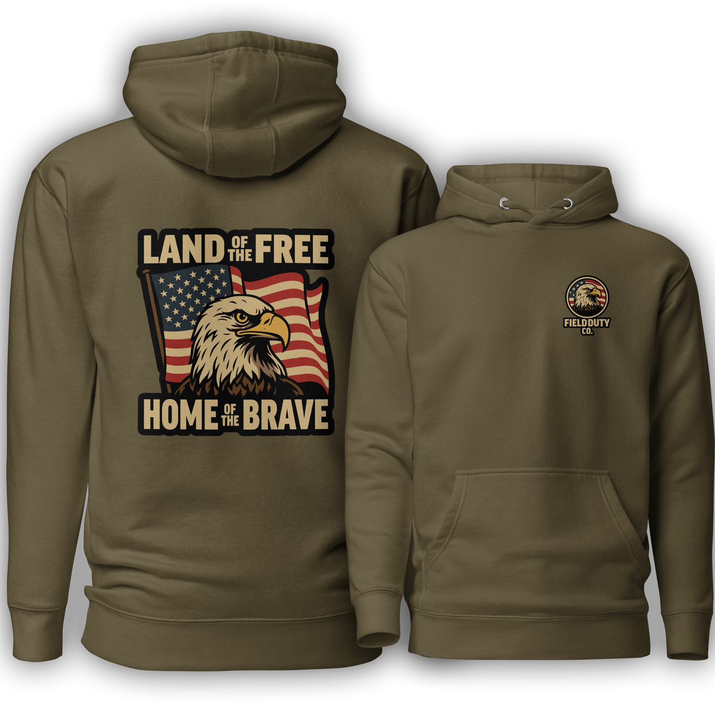 Land Of The Free Hoodie