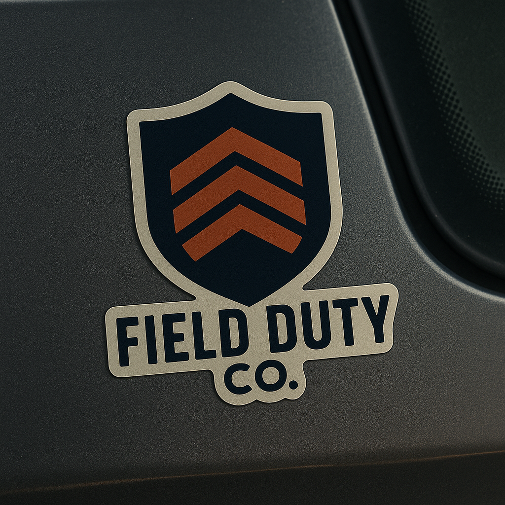 FieldDuty Co. Logo Sticker