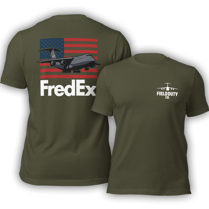"FredEx" C5 Galaxy Full Color T-Shirt