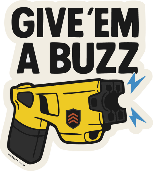 Give ‘Em A Buzz Sticker