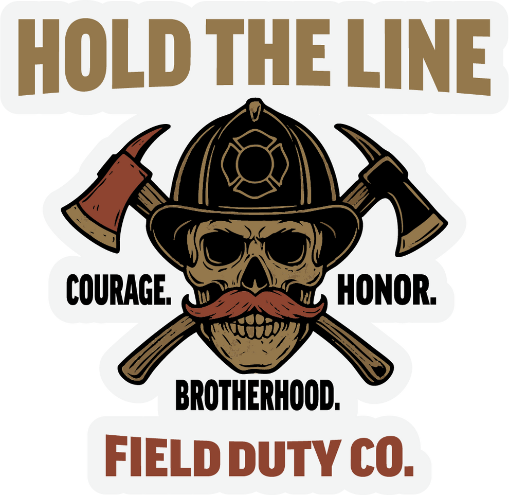 Hold The Line Sticker – Field & Duty Co.