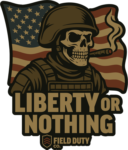 Liberty or Nothing Sticker