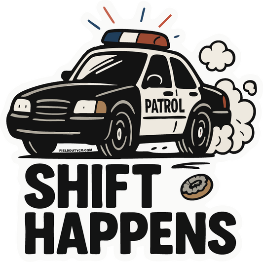 Shift Happens Sticker