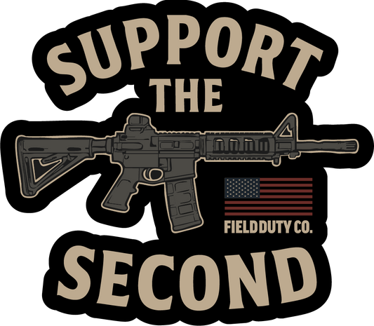 Support The Second Sticker