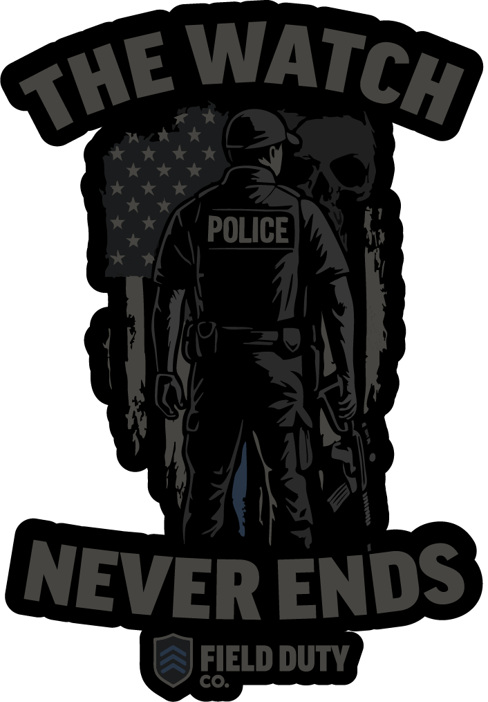 The Watch Never Stops Sticker