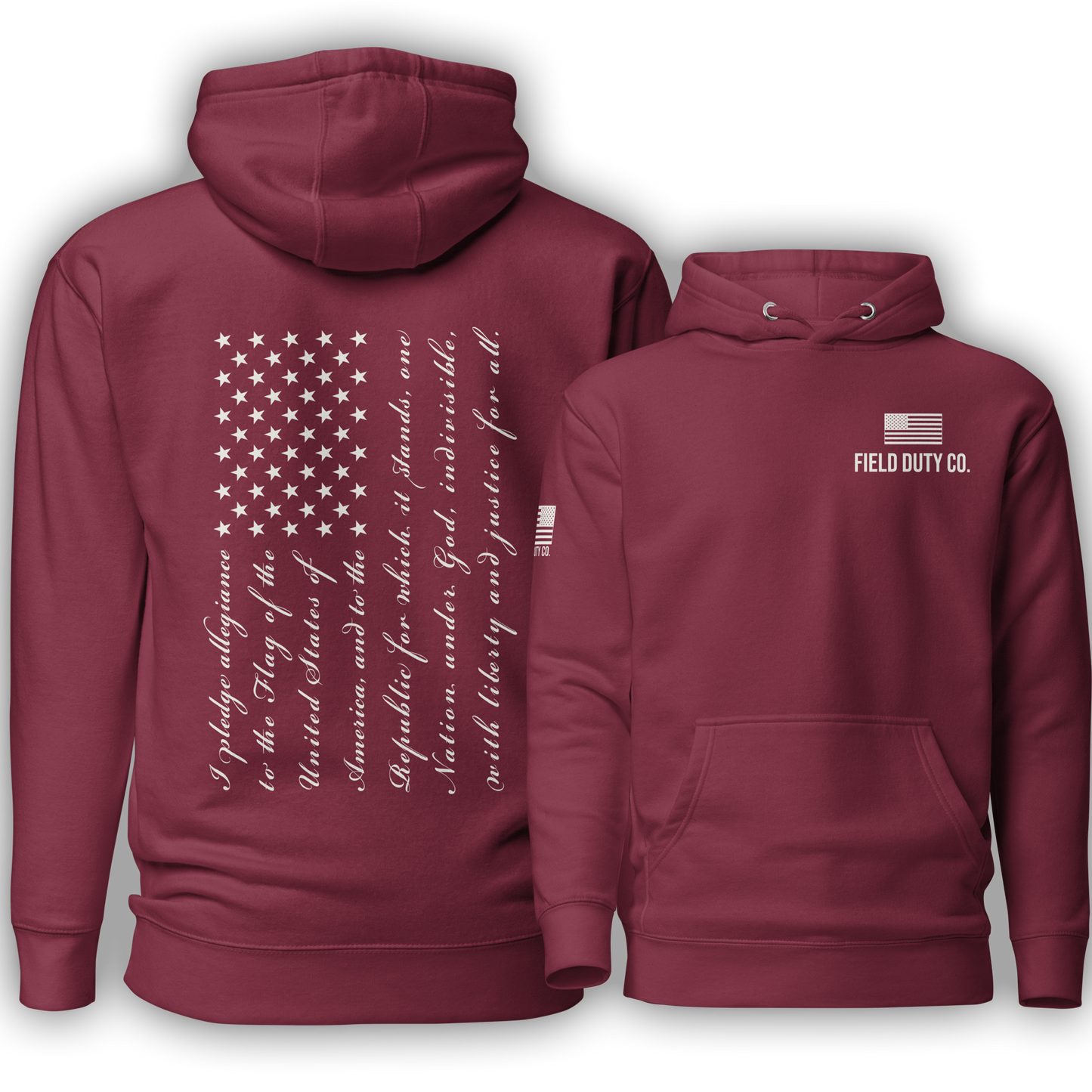 Pledge of Allegiance Hoodie