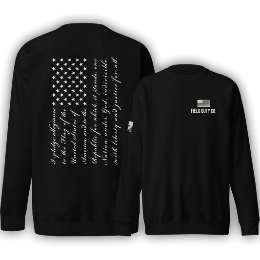Pledge of Allegiance Crewneck